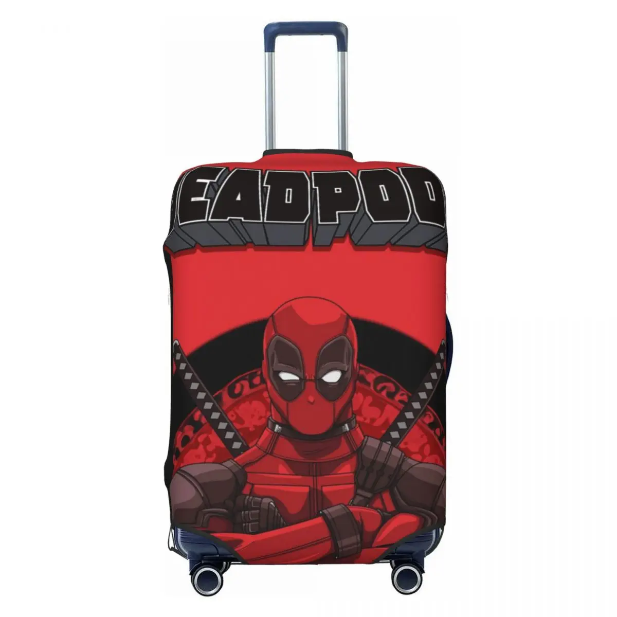 

Изготовленный на заказ чехол для багажа Deadpool Manga, милые чехлы для дорожных чемоданов на 18-32 дюймов