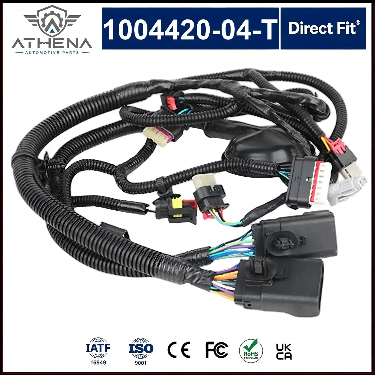 1004420-04-T Front Bumper Wiring Harness Radar Sensor Cable Fix Parking Sensor Failure For Tesla Model S Auto Parts