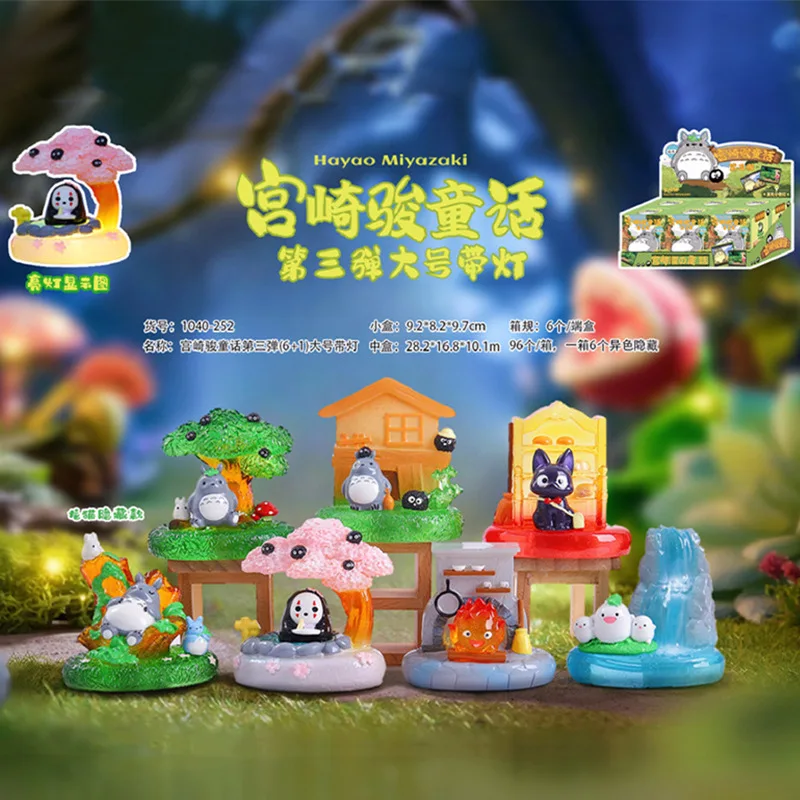 

Miyazaki Hayao'S Fairy Tales Episode 3 Large Blind Box Cute And Fun Luminous Night Light Home Decoration Surprise Box Gift