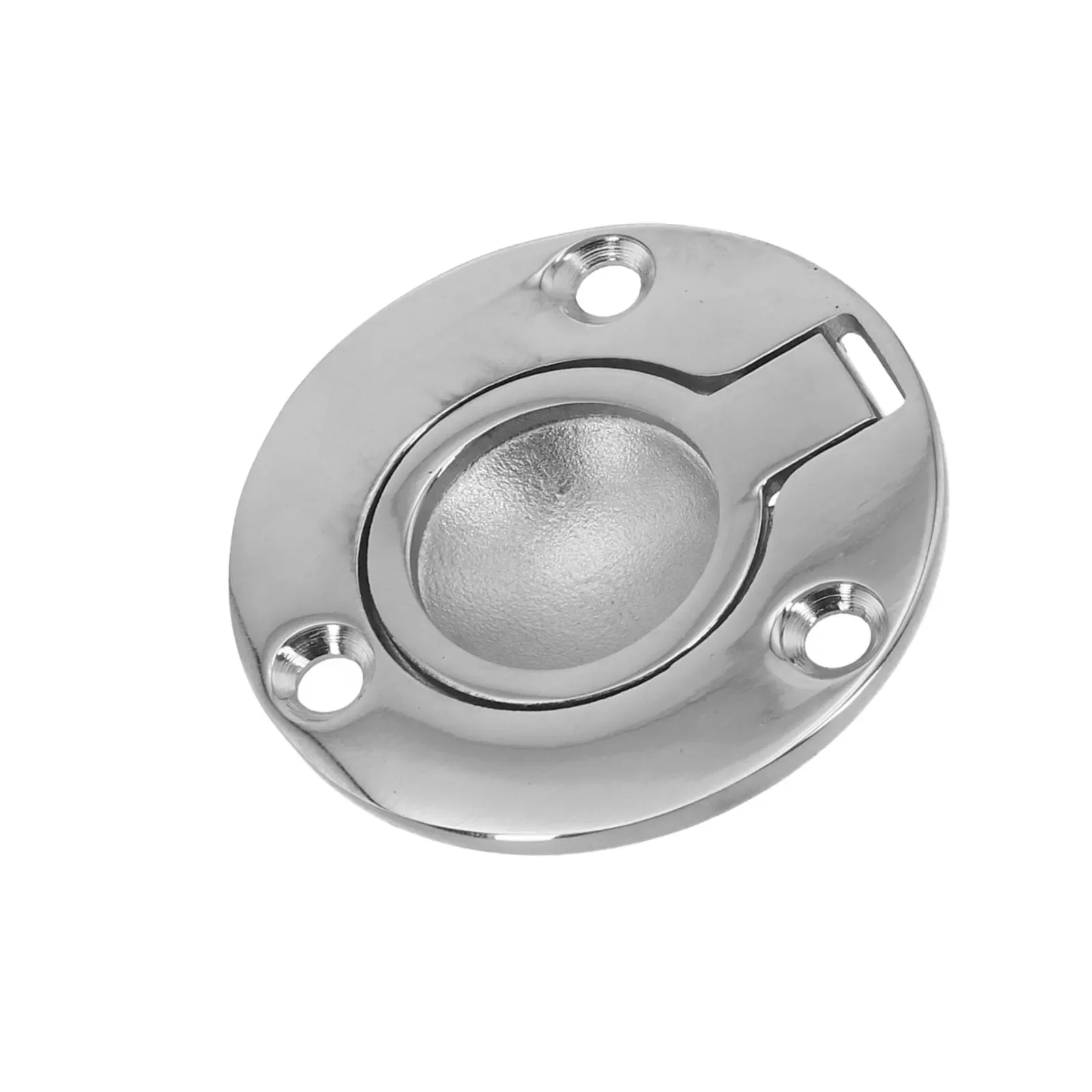 

50mm Round Flush Handle for Ring Made with Stainless Steel Suitable for Cupboards Floors Doors Basements Lofts and Boats