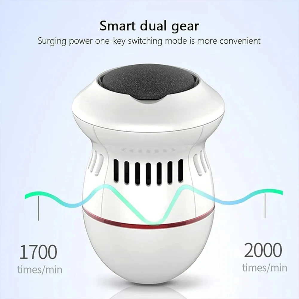 Molinillo eléctrico para pies, para tratamientos de pedicura, eliminación de callos, piel muerta agrietada y dura, herramienta para el cuidado de los pies