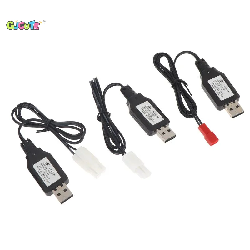 USB 3.7v 500mA Battery Unit USB Charger Packs JST KET EL Red Female Plug For Electric Toys R/C Helicopter Aircraft Charger