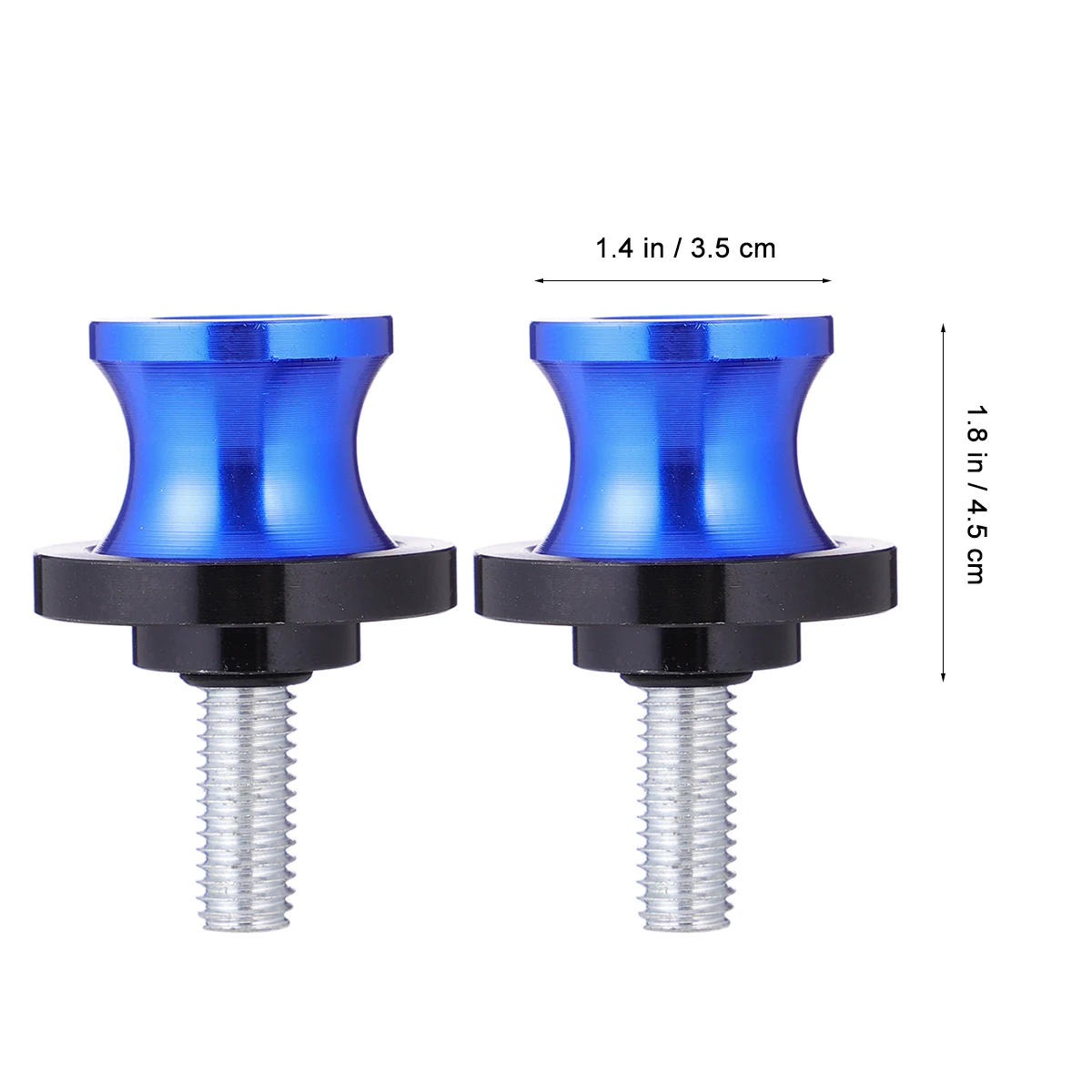 

2pcs Motorcycle Lifting Screws 6 8mm Blue Alloy Rear Frame Nails Durable High Quality Heat Treatment Long Life Entertaining