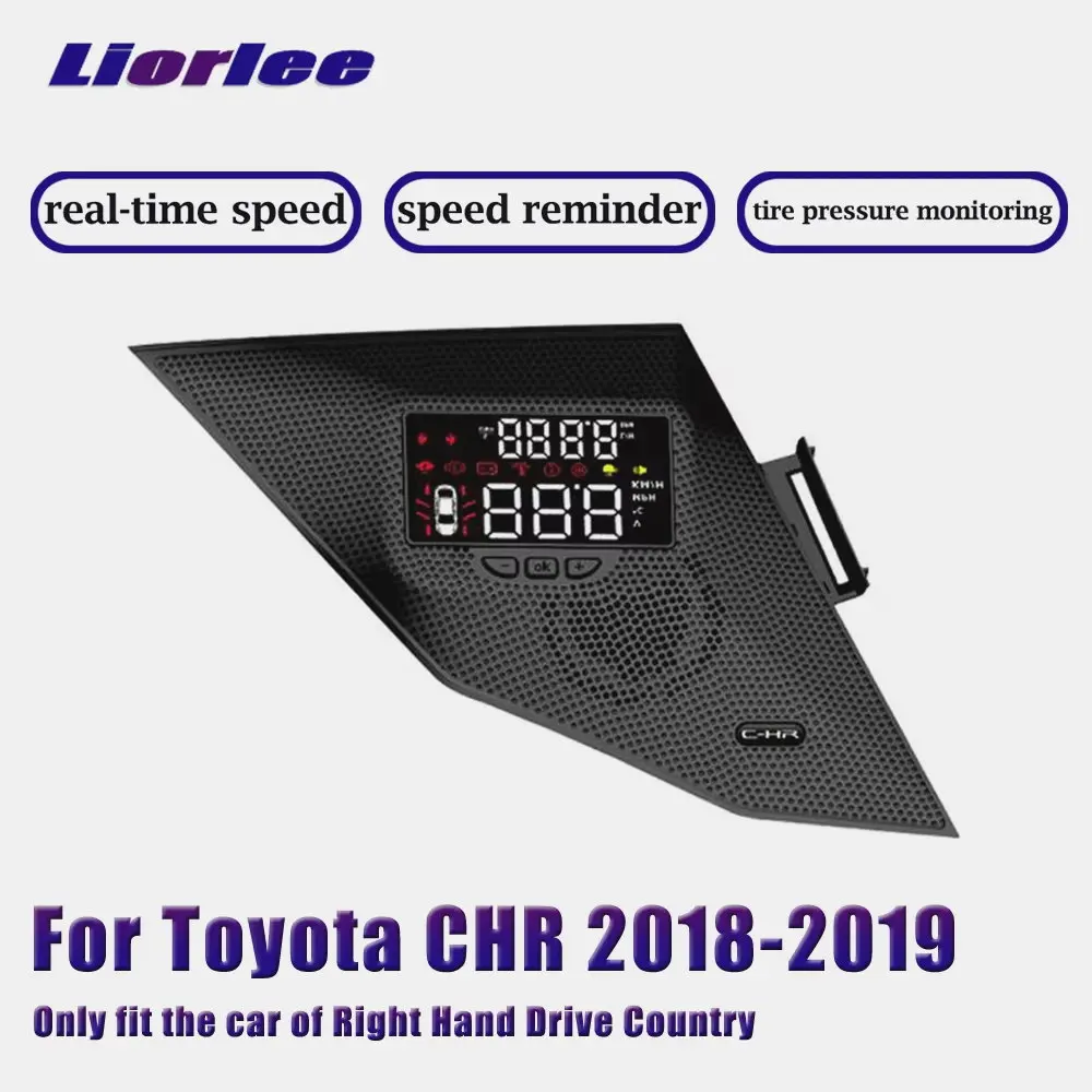 

Car Electronic Accessories Head Up Display For Toyota C-HR AX10/AX50 2018-2023 HUD Right Hand Drive Overspeed Warning System