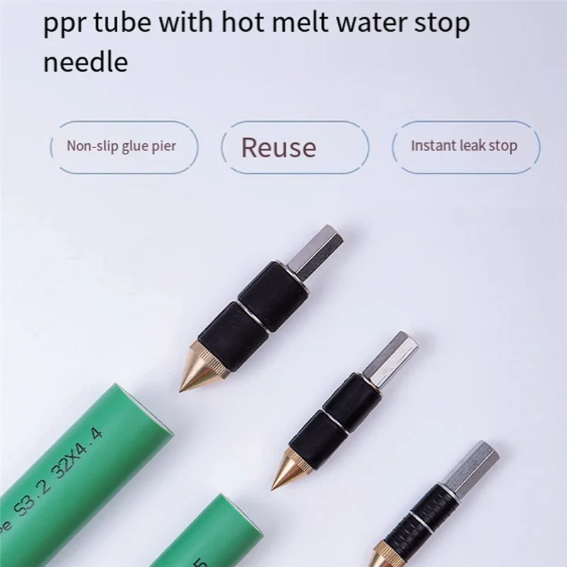 

Emergency Pipe Water Stopper, Hot Melt Water Stop, Kit For Pipe Water Stopper, Plumbing Tools For Professional Plumber Durable-[