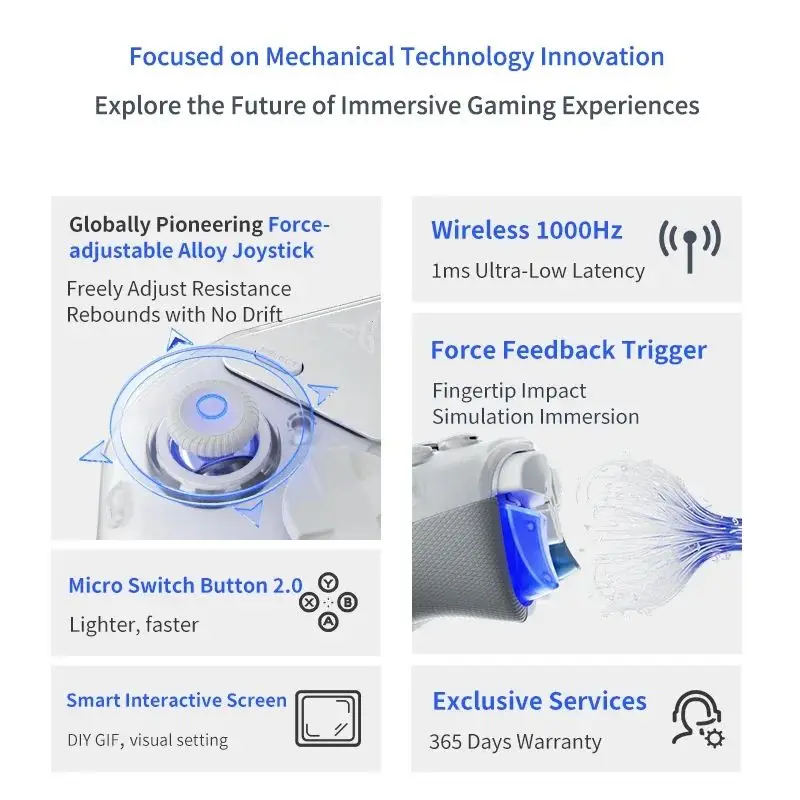 وحدة تحكم الألعاب Flydigi APEX 4 Elite، للكمبيوتر/المتنقل/صندوق التلفزيون، دعم التشغيل القوي القابل للتبديل، لوحة ألعاب PC Gamer PS Cloud Game #2