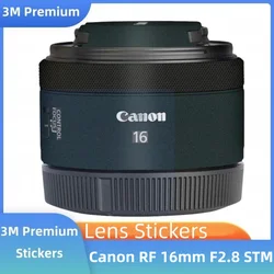 For Canon RF 16mm F2.8 STM Decal Skin Vinyl Wrap Protector Film Camera Lens Body Protective Sticker RF16 16 2.8 F/2.8 RF16MM