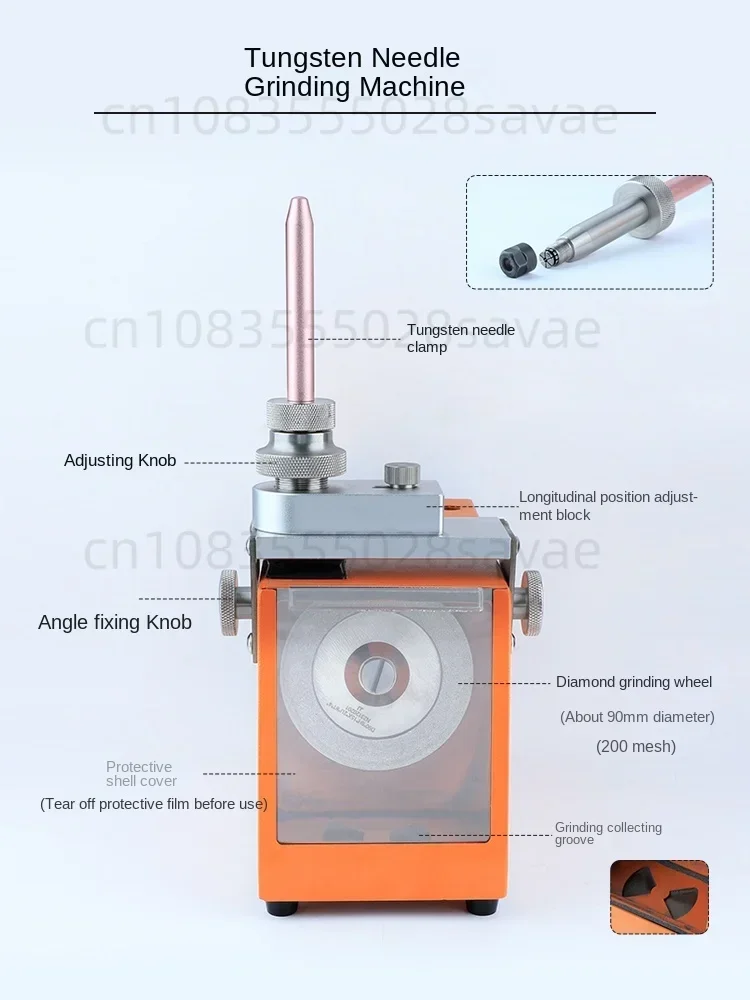 Tungsten Needle Sharpening Machine, Grinder Welding Needle High Speed Sharpening Machine