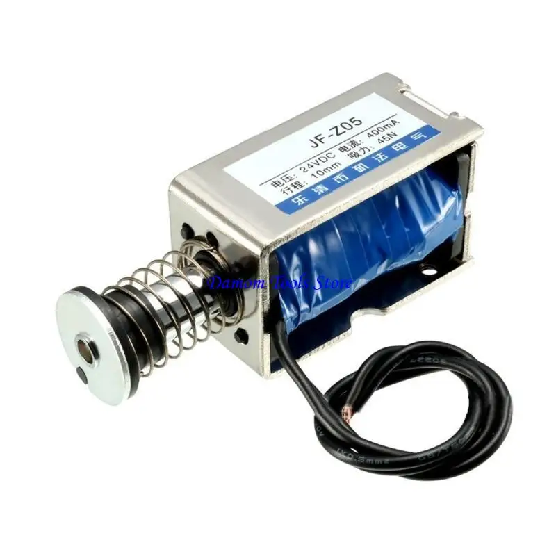 57BE Pull Type Solenoid Electromagnet DC12V/24V 5N Travel 10mm Linear Solenoid