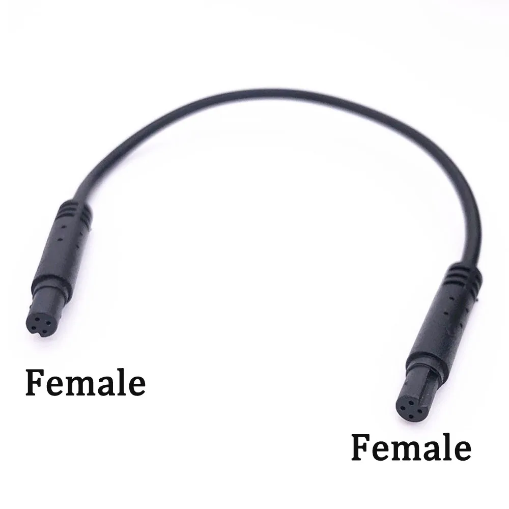 Reverse View Camera Adapter Cable, 4-pin Dual  Male / Female Extension Cable Conversion