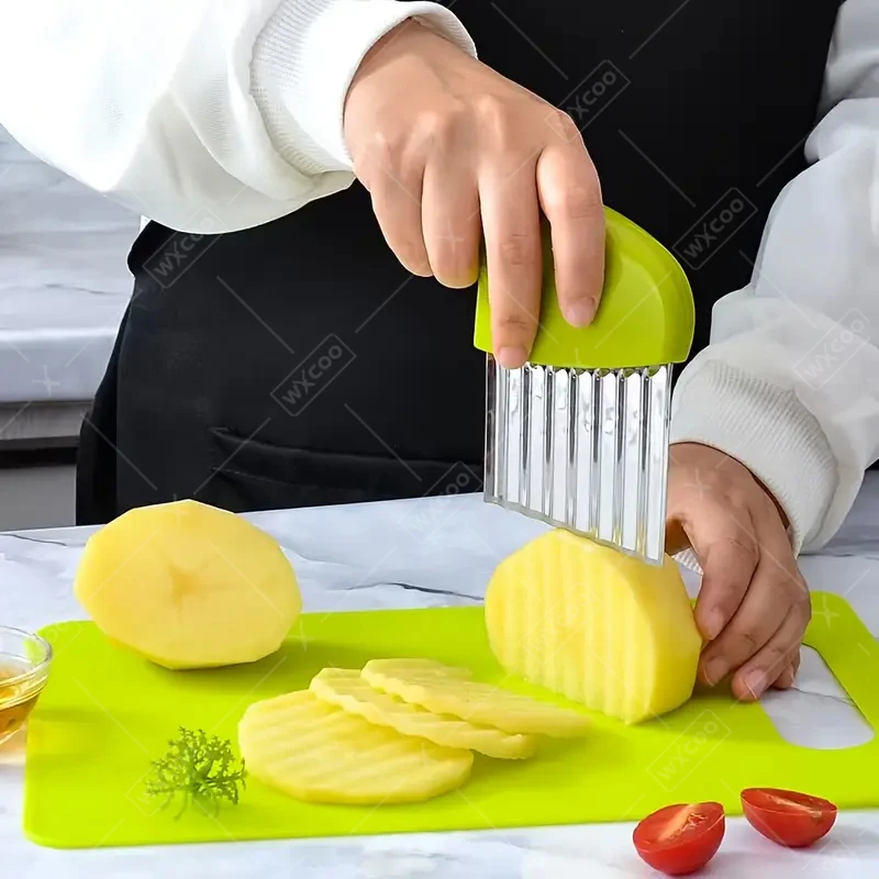 WXCOO Kids Kitchen Knife Kids Plastic Cooking Cutter Knife Set Children Cutting Board for Toddlers Real Cooking Kid Safe Knives