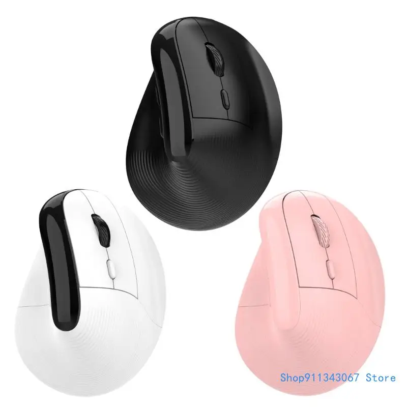 

Ergonomic Mouse Vertical Mouse Adjustable 4000DPI Bluetooth-compatible 2.4Ghz Drop shipping