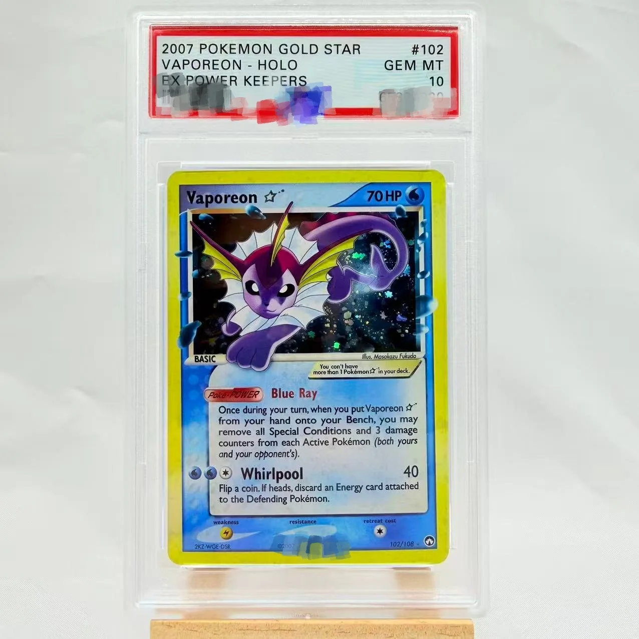 

Ptcg Vaporeon Umbreon Charizard Gengar English Rating Card Eevee Flareon Copy Version Classic Anime Collection Card Gift Toy