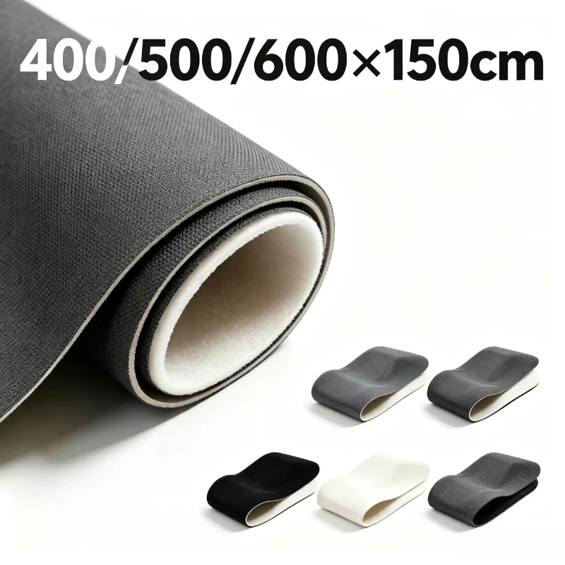 

Max 600×150cm Car Upholstery Fabric Foam Back Headliner Roof Liner Replacement Cloth for Sedan RV SUV Truck Van Interior Trim