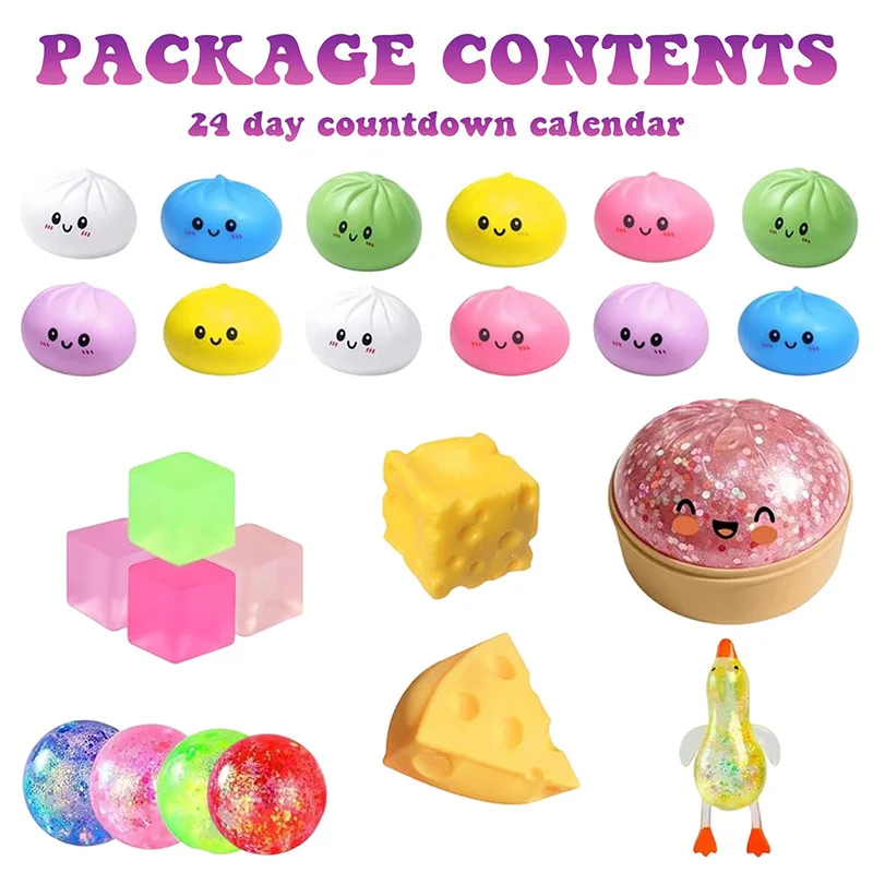 Mysterious Soft Squeeze Toy Blind Box Slow Rebound Squishy Sensory Toy Relieve Stress Toy Boy & Girl Birthday Surprise Gift Box