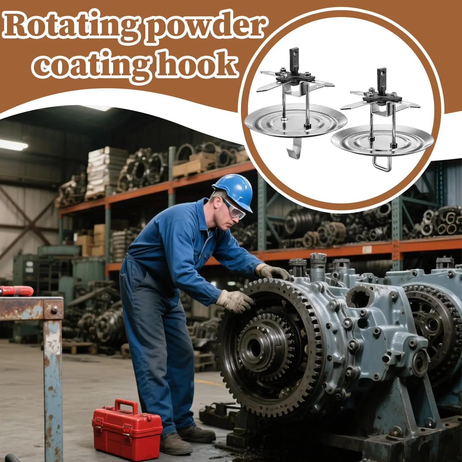 Поворотные поворотные крючки для порошкового покрытия Поворотные вращающиеся крючки для тяжелых предметов Поворотная вешалка для порошкового покрытия для подвески предметов дома
