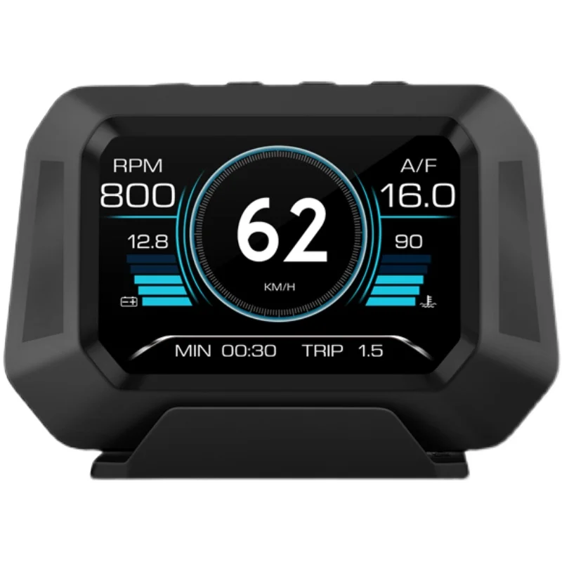 

OBD instrument modification, water temperature gauge, speed GPS, vehicle speed, turbine pressure, fuel consumption display