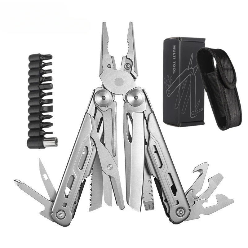 BHBT 6B متعددة الوظائف التخييم كماشة القاطع مفك البراغي في الهواء الطلق العسكرية التكتيكية بقاء Multitool جيب سكين للفرد