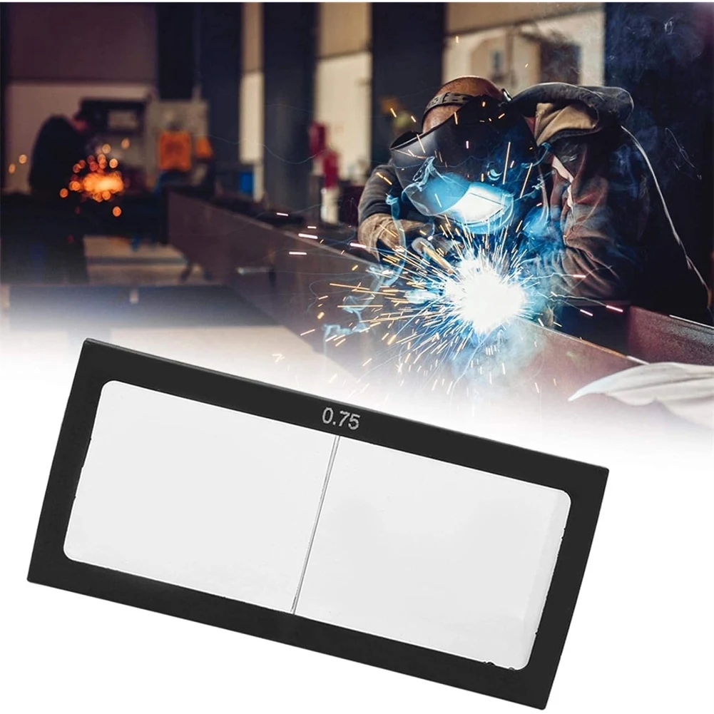 

5Pcs Glass Magnifying Welding Lens, 1.0/1.75/2.0/2.5/3.0 Diopter Cheater Lens For Welding Helmet, Not Easily Scratched-A57X