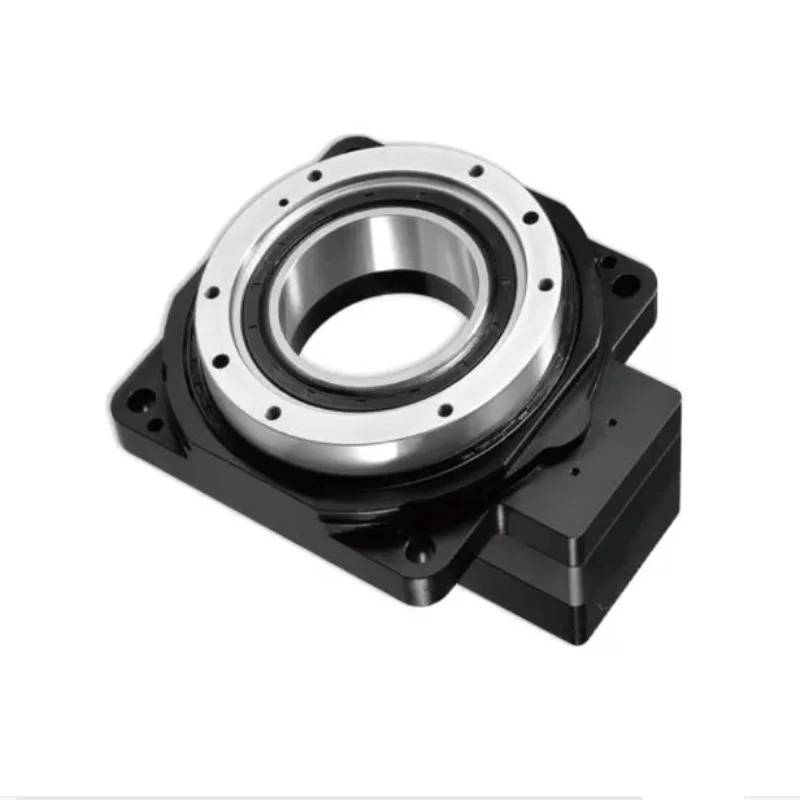 xmsjHigh Precision 130mm Hollow Rotary Platform Gear Ratio 18 Hollow Rotary Actuators Hollow For Servo 400W Motor