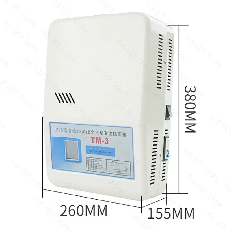

220V Automatic Voltage Stabilizer 1000W/1500W Home AC Regulator for Refrigerator Air Conditioner