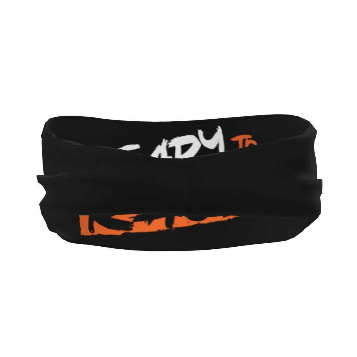 Custom Ready To Race Training Sweatband Women Men Non Slip Absorbent Motorcycle Rider Racing Sport Headband Running