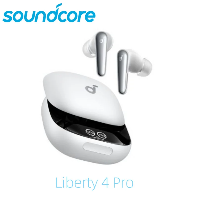 

ANKER Soundcore Liberty 4 Pro TWS True Wireless Bluetooth Earbuds LDAC Hi-Res Active Noise Cancelling Fast Charging Earphone