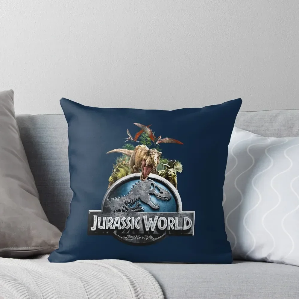 

Jurrassix World All_Dinosaurs Throw Pillow anime girl Christmas Covers pillow
