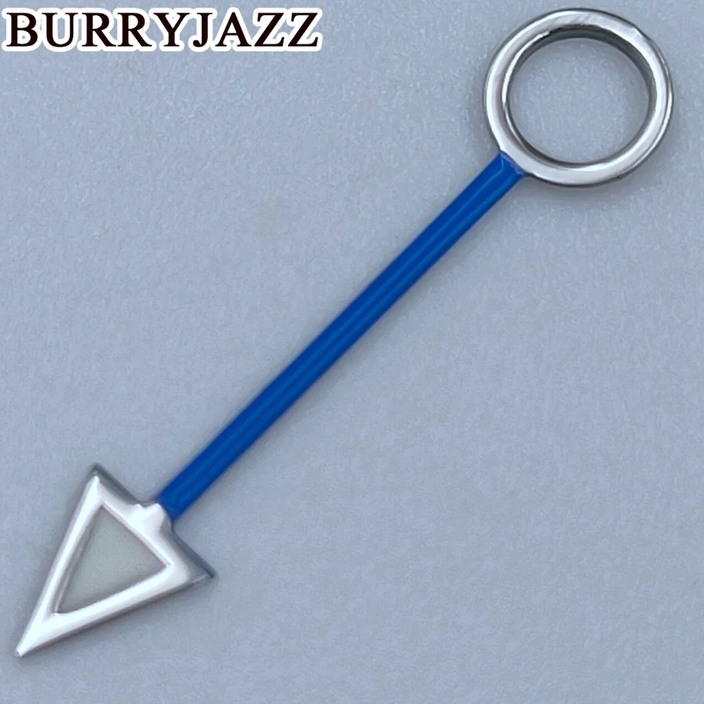 Burry jazz Silber Gold Roségold Schwarz Blau Grün Lila Braun Uhrzeiger Leuchtende Zeiger passen nh34 gmt Bewegungen – Detail 21