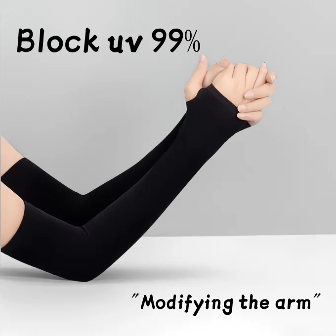 ปลอกป้องกันแสงแดด, ปลอกบังแดดบางระบายอากาศได้, ปลอกน้ำแข็งสำหรับผู้ชายและผู้หญิงกลางแจ้ง, ผ้าไหมน้ำแข็ง