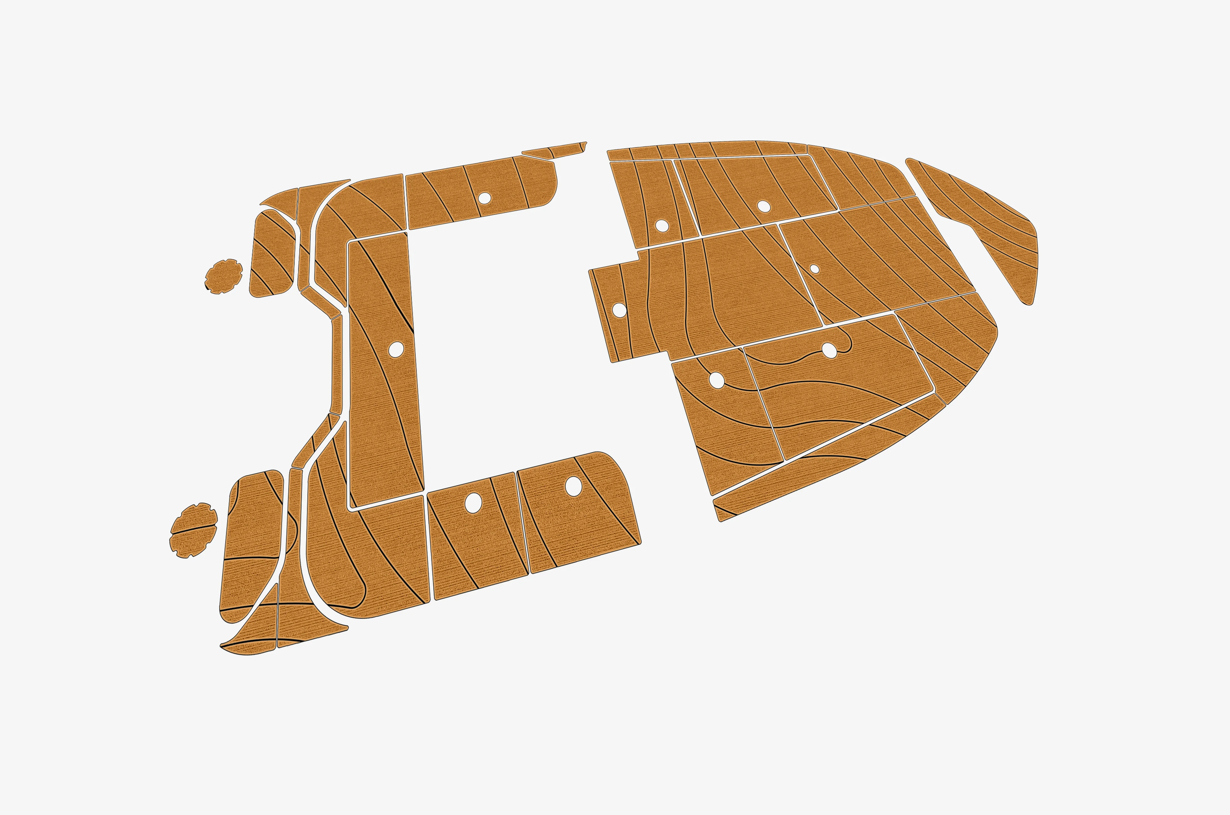 For 2004-2014 Ranger 619 VS Fisherman 1/4