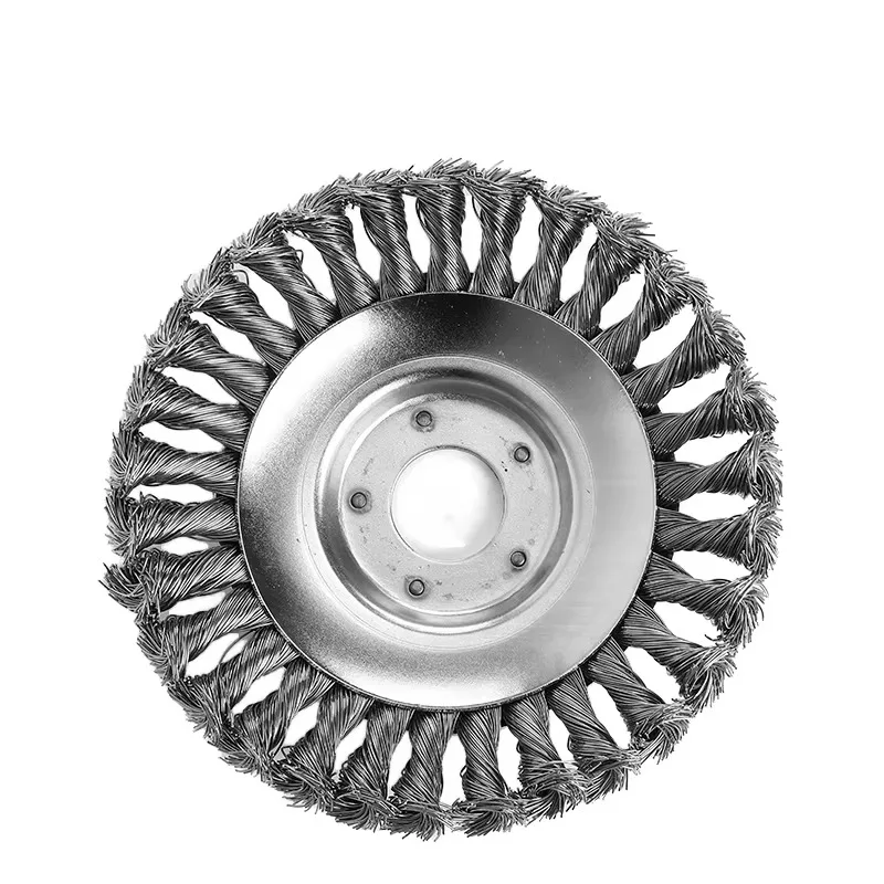 

Lawn Mower Garden Weeding Brush Bowl-Type Steel Wire Grass Cutting Wheel & Wheel Weeding Disc for Cutting
