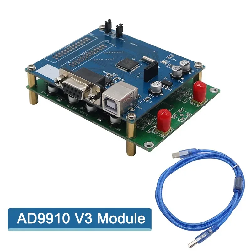 AD9910 V3 Module 1G DDS Development RF Signal Source With STM32 Evaluation Board Support Offical Software