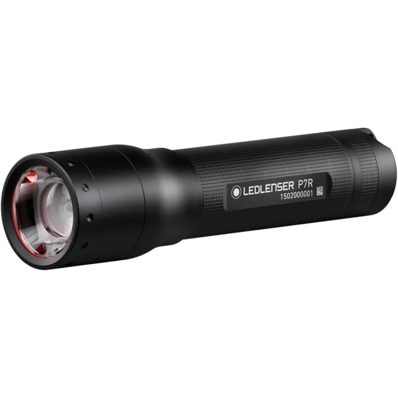 

Ledlenser, P7R Rechargeable Flashlight, High Power LED, 1000 Lumens, Light for Home, Camping, Tactical, and Emergency Use