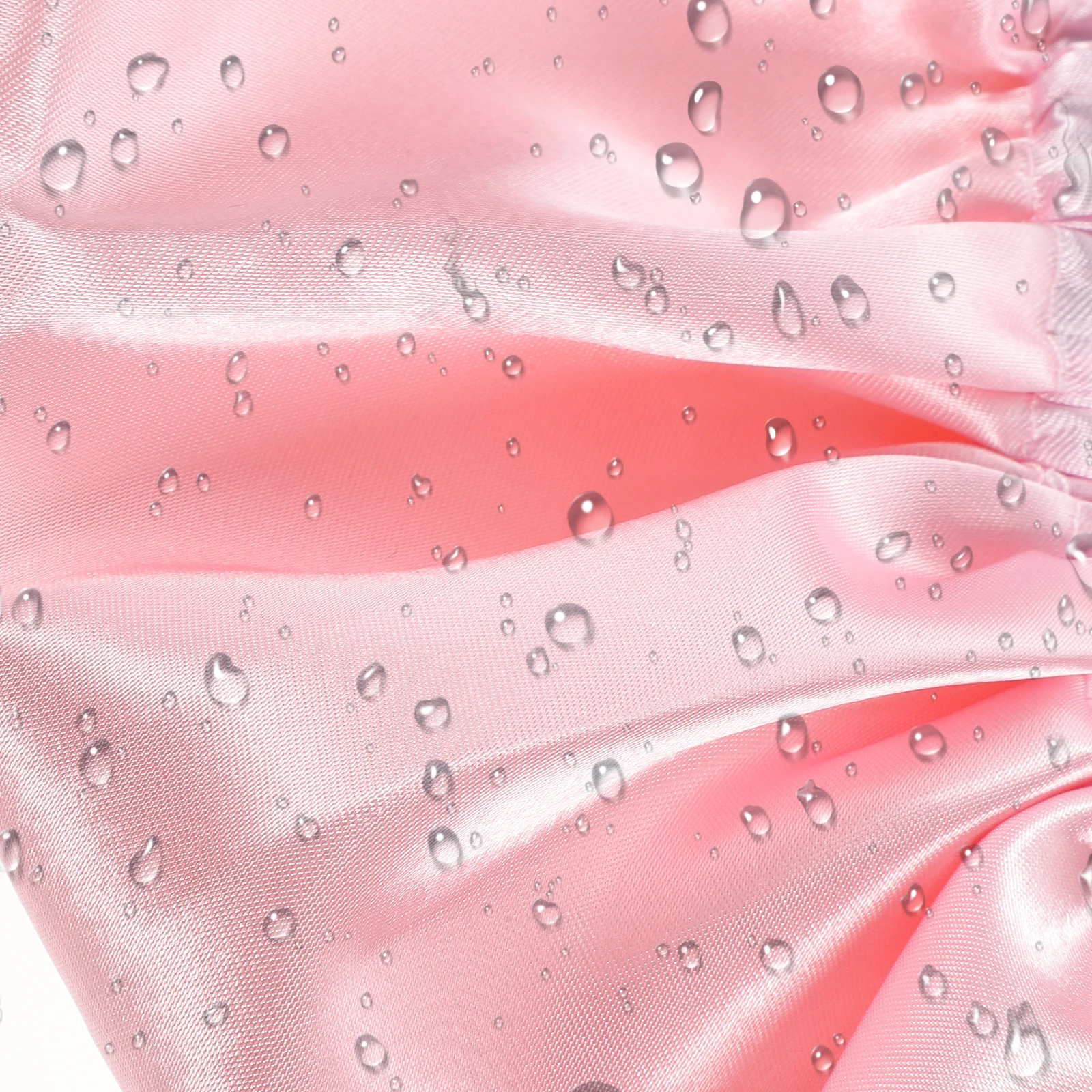 

2Pcs Adjustable Satin Sleeping Bonnet Lightweight Shower Caps Large Size Moisture Retaining Hair Protection for Curly Braids