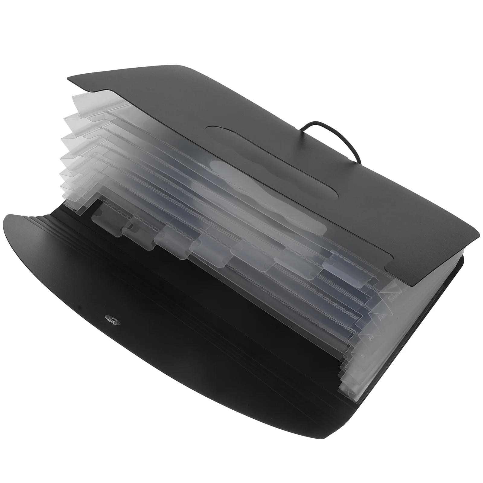 

8-Layer B6 Plastic Expanding File Folder Pockets Accordion Organizer For Documents Receipts Bills Office Home School Travel Use