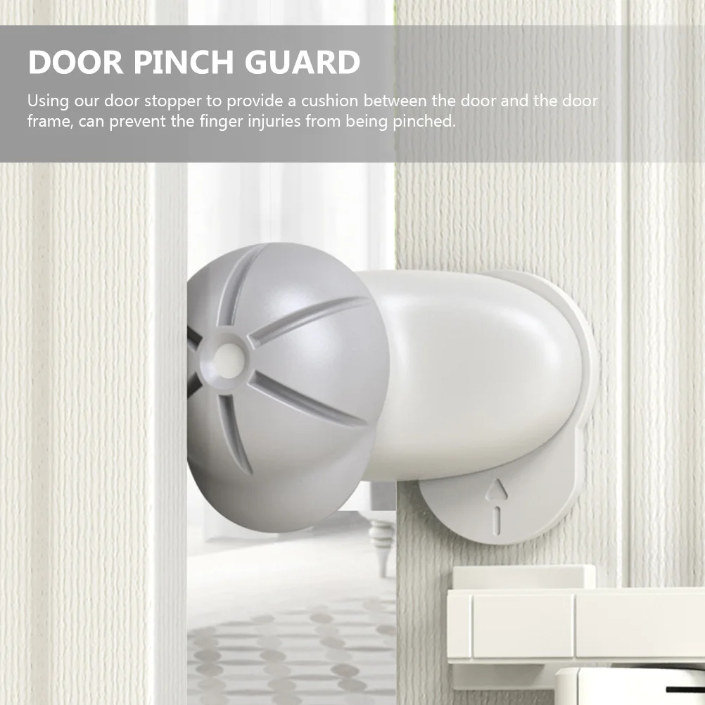2 قطعة سدادة باب السلامة باب الطفل قرصة الحرس حامي الاصبع مادة ممتازة تطبيق واسع الاستخدام على المدى الطويل #4