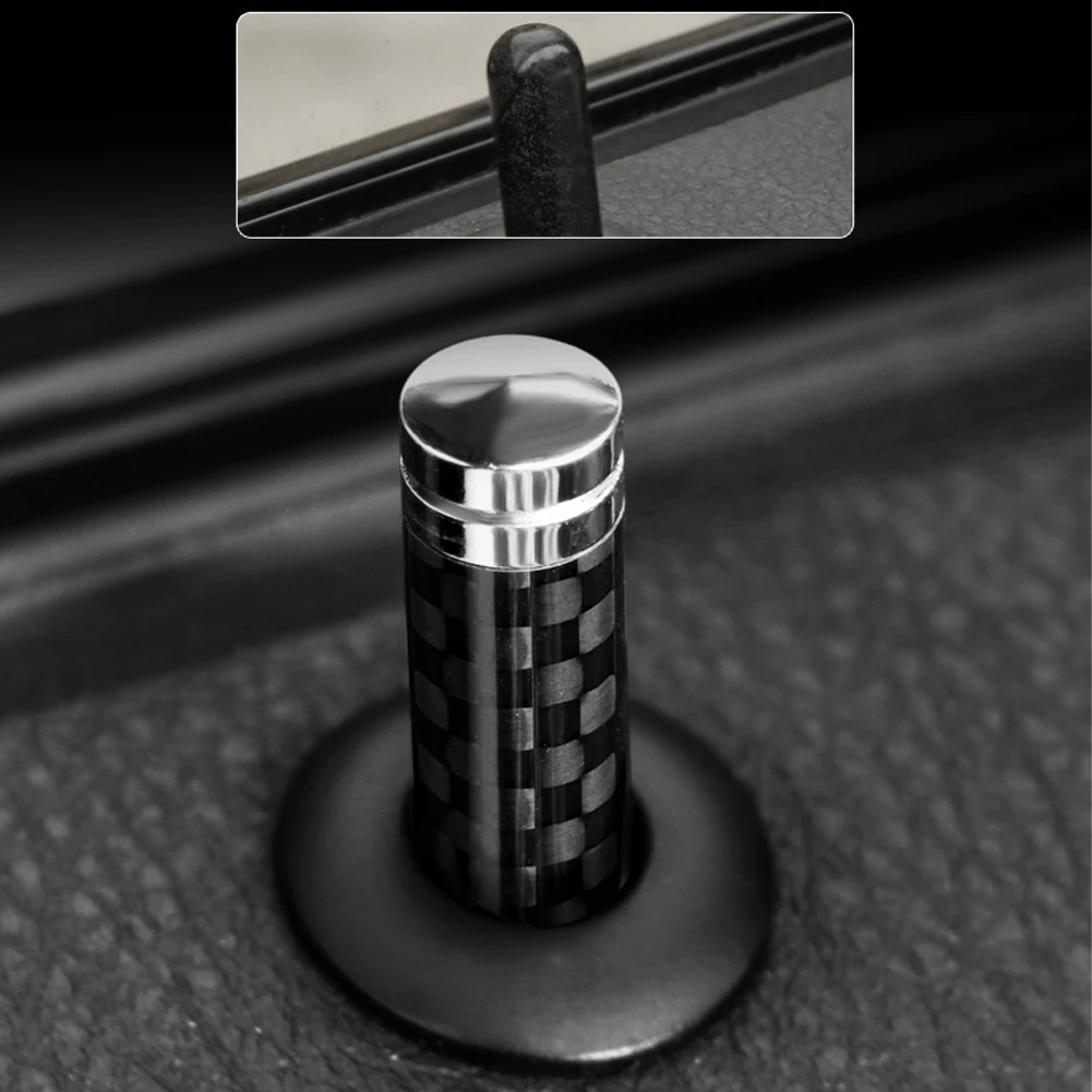 4pcs For BMW Door Lock Stick Pin Cap Case Decoration Accessories For BMW E46 E90 E60 E39 F30 F10 E36 F20 G30 G20 G05 Parts