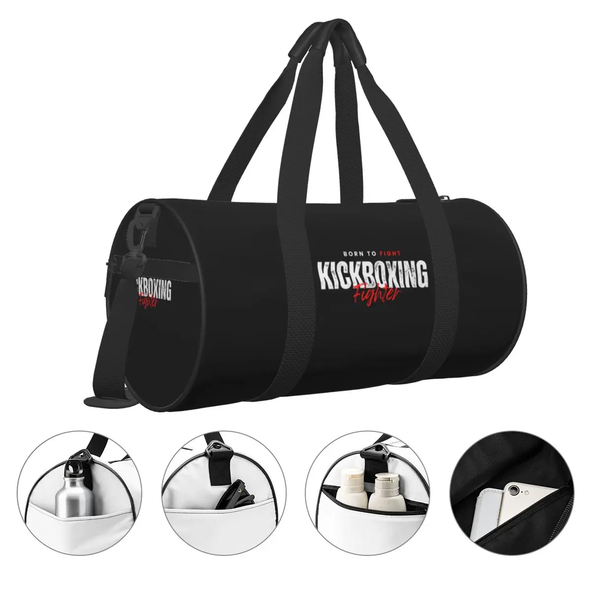 Bolsa de gimnasio Kickboxing Karate Muaythai bolsa deportiva grande Jujitsu lucha pareja fin de semana patrón bolso colorido viaje Fitness bolsa