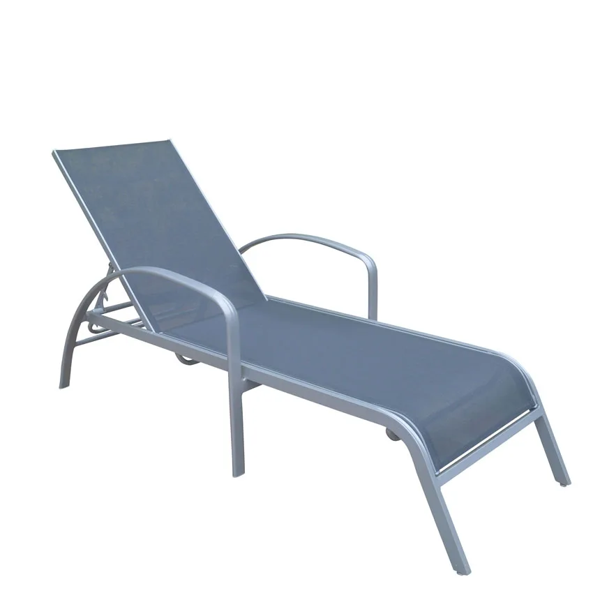 Modern Tanning Ledge In-Pool Chaise Lounge Chair Outdoor Ledge Sun Lounger