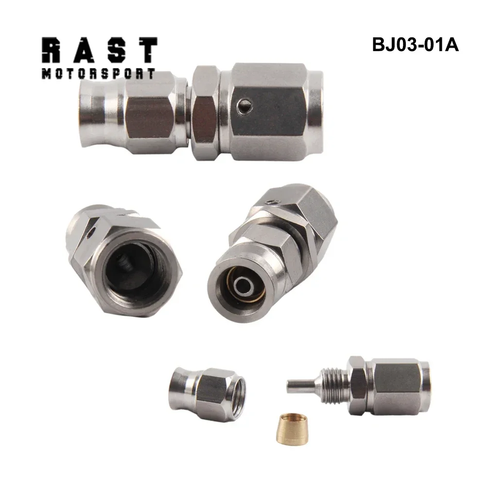 

AN3 Motorcycle Motor Bike Hydraulic Brake Oil Hose Line Banjo Fitting m10x1 stainless Steel 10mm New