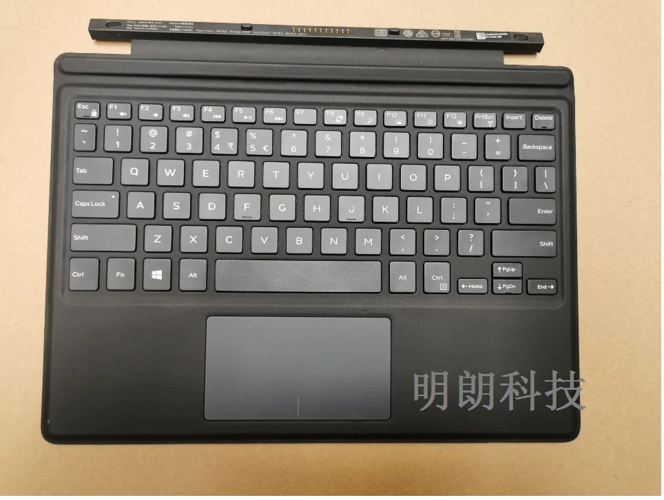 For Dell K16M 5285 5290  K17M 7285 K18M 7200 7210 Keyboard, Tablet 2-in-1 Magnetic KeyboardUsed 95% New