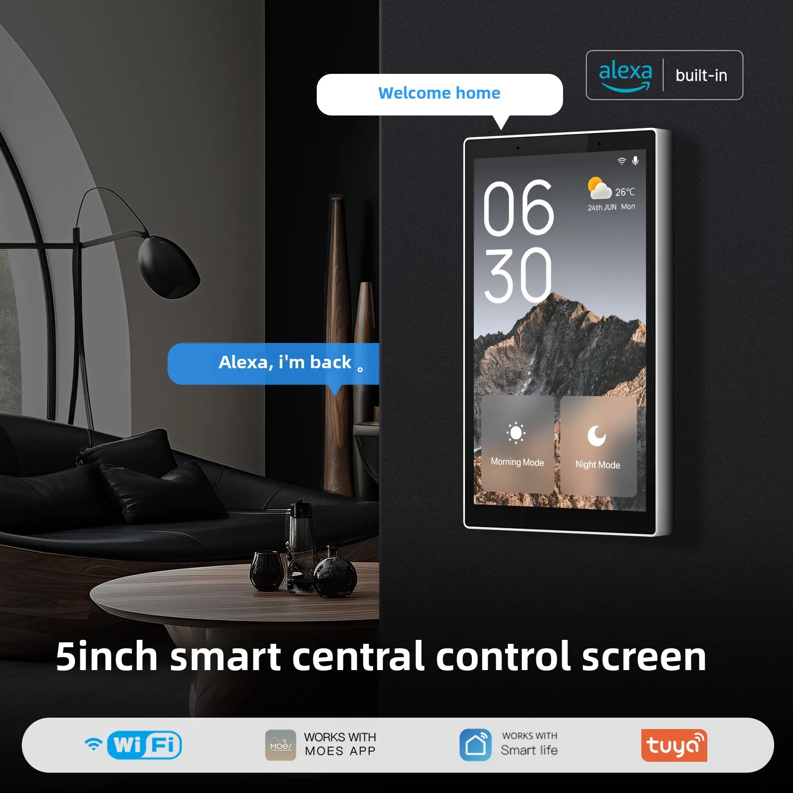 wifi-グラフィティ-スマート-ホーム-セントラル-コントロール-スクリーン-内蔵-zigbee-ゲートウェイ-5-インチ-米国標準セントラル-コントロール-パネル
