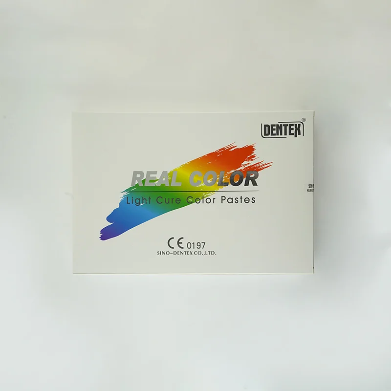 High Quality Color Pastes Resin Kit Dental Light Cure Composite