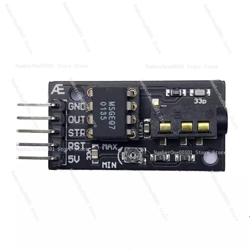 MSGEQ7 Audio Processing Graphic Equalization Filter Signal Analysis Module