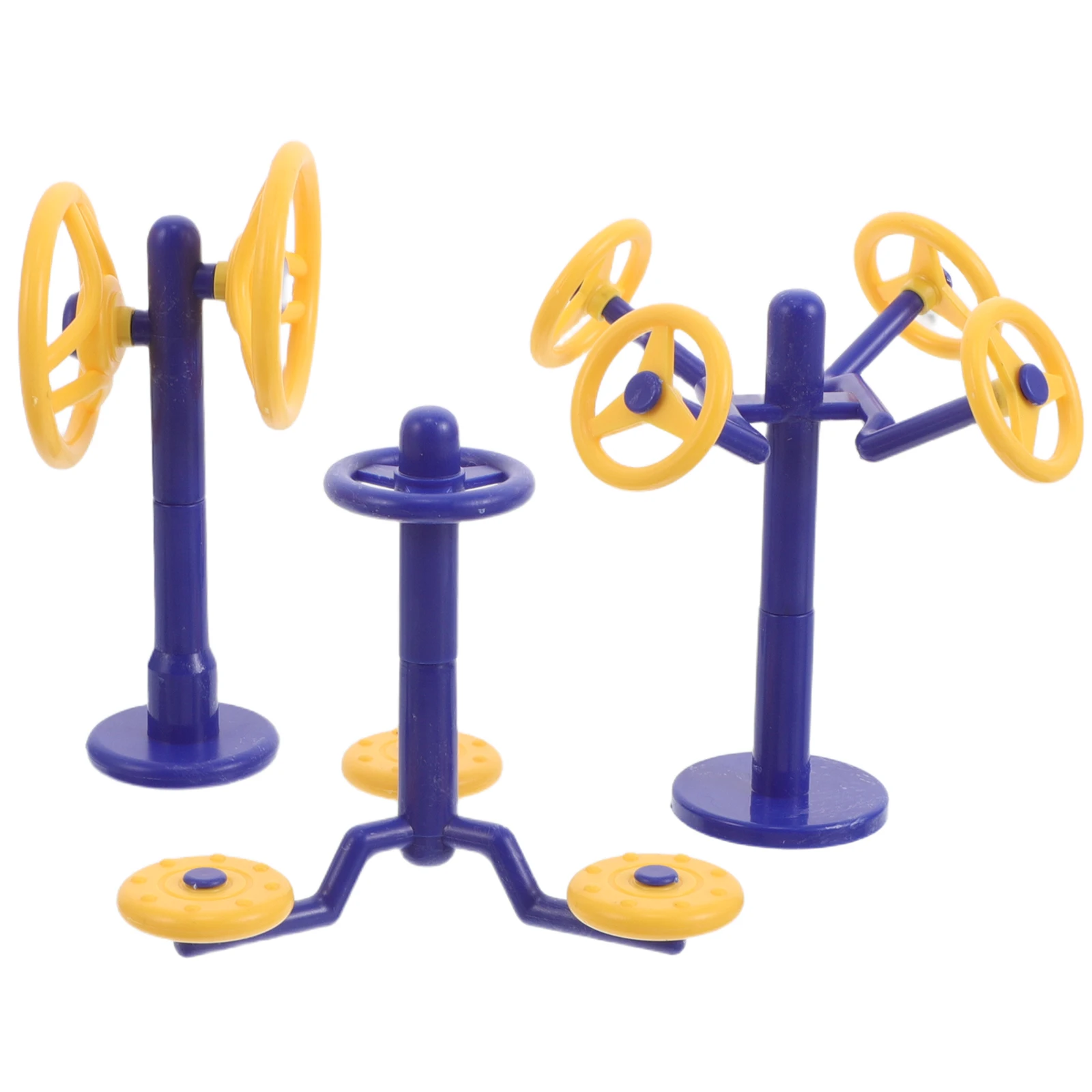 

Fitness Equipment Model Realistic Waist Twisting Machine Dollhouse Miniature Accessories Children Toys Portable Creative Play