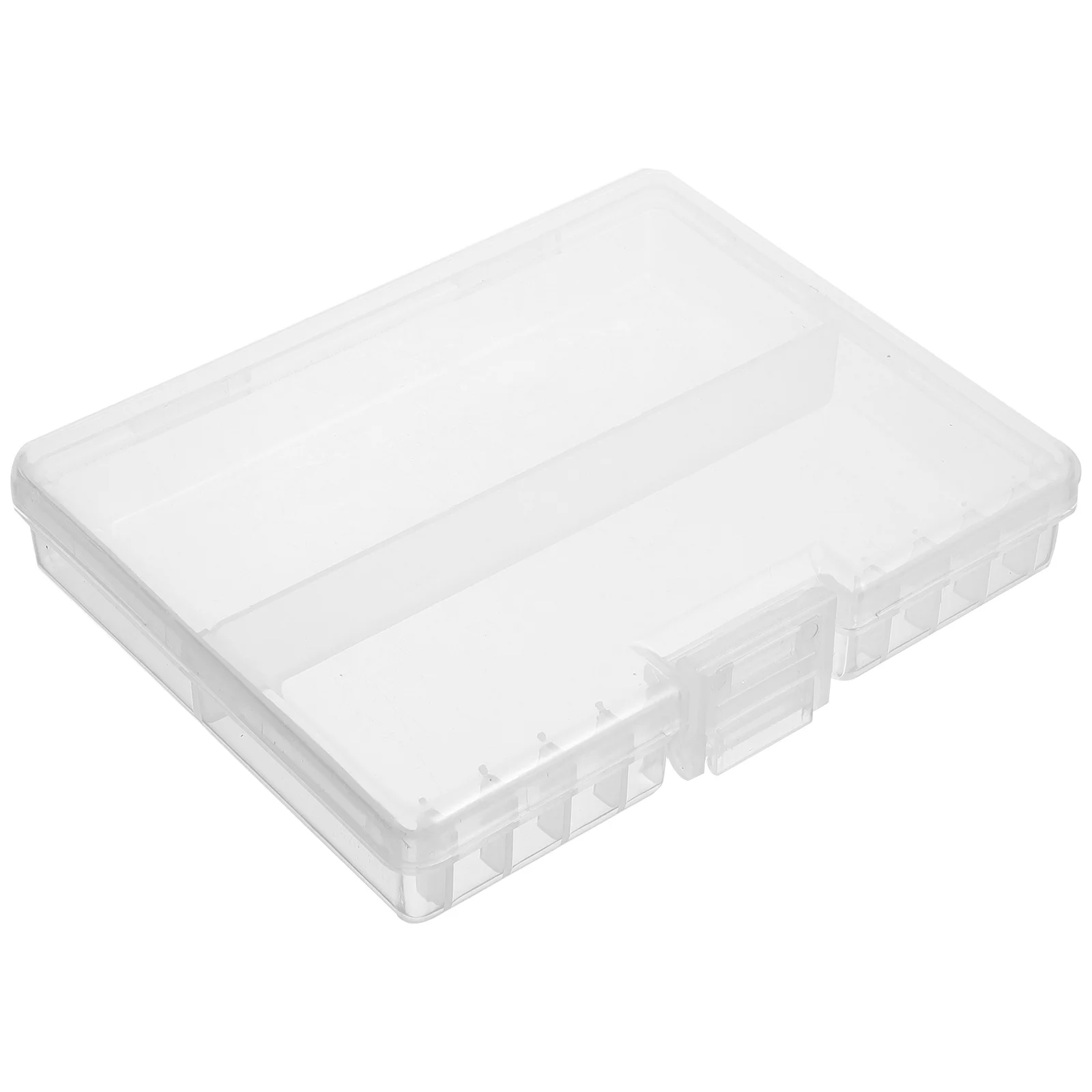 

Storage Box Compact Durable Transparent Organizer Case Holder Storage Container Portable Carrying Box