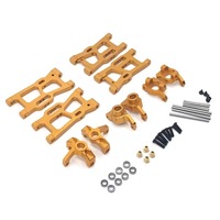 Popu For Remote Control Car Metal Upgrade Components for Wltoys 144010 144001 02 124017 16 18 19 LC 1/14 RC Car Vulnerable Part