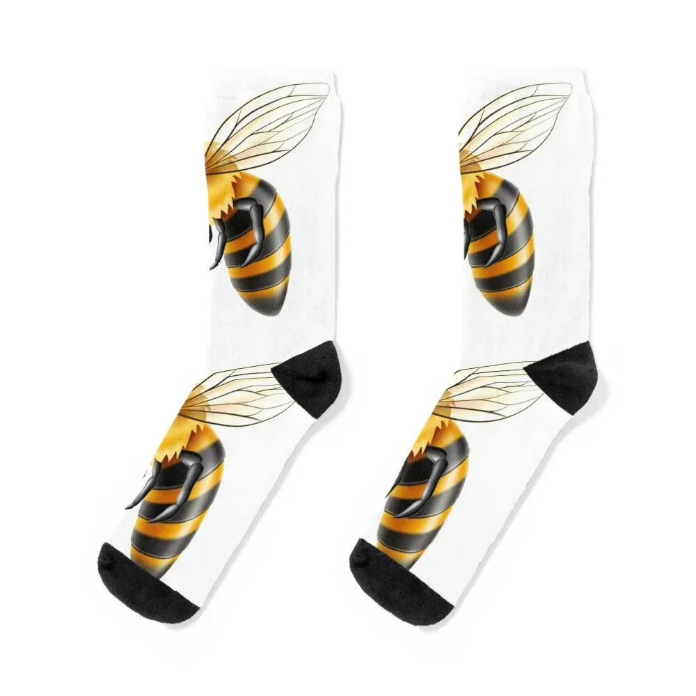 

Honey Bee BZZZ Socks luxury Non-slip Socks For Man Women's