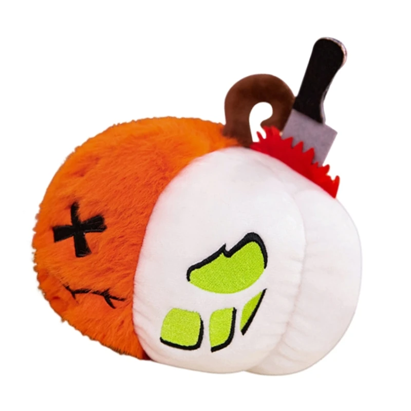 Y1UB Lovely Pumpkins Plush Toy Soft Plush Spiders Toy Halloween Stuffed Animal Toy Game Prizes